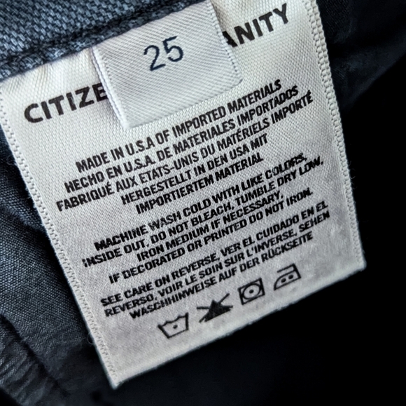 CITIZENS OF HUMANITY Chino Pant 25 - Picture 11 of 12